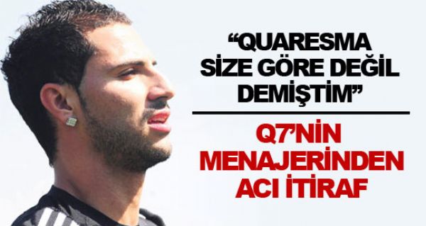 Quaresma BJK'ye gre deil demitim